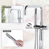 WOWOW Single-Handle Freestanding Tub Faucet Floor Mounted with Hand Shower - 4 of 4