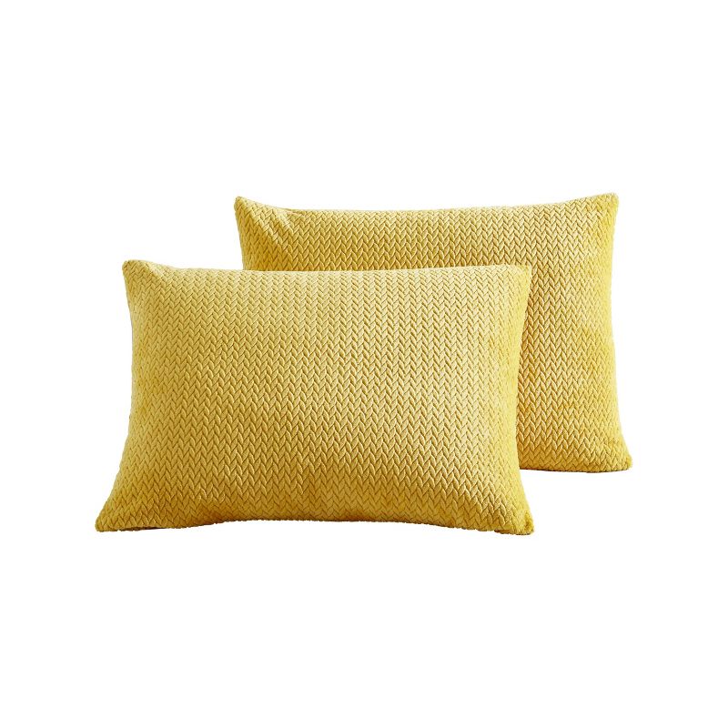 Lele Jacquard Plush Comforter Set - Geneva Home Fashion, 4 of 5
