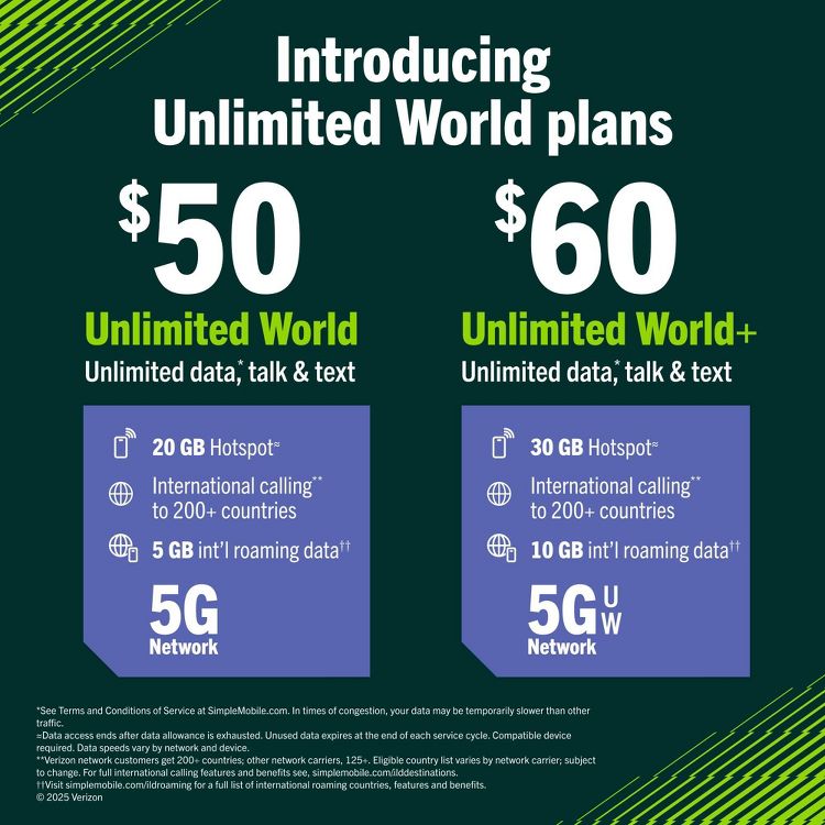 Simple Mobile Dual Mini SIM Kit : Target