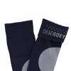 DeadSoxy Men's Circle Patch Mid-Calf Premium Novelty Dress Socks (1 Pair) - 3 of 3