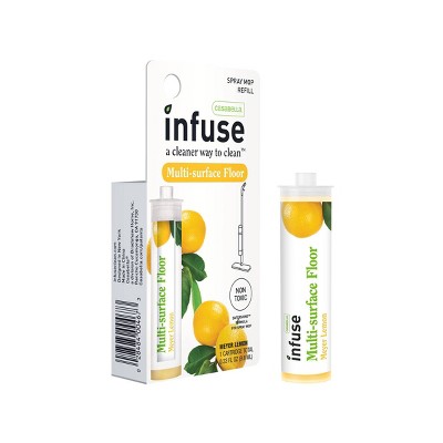 Casabella Infuse Multi-surface Floor Cleaner Refill Concentrate - Meyer Lemon - 0.33oz