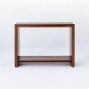 Fullerton Wood Console Table with Shelf Brown - Threshold™ designed with Studio McGee - image 3 of 4