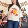Simply Sage Market Women's Team Halftime Distressed - Red Short Sleeve Garment Dyed Tee - 2 of 4