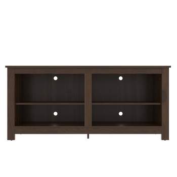 Handcrafted Wood TV Stand for TVs up to 54" Brown - The Urban Port