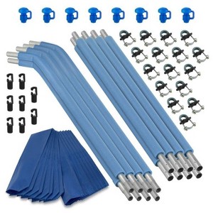 Machrus Upper Bounce Curved Trampoline Enclosure Poles with Hardware - Outdoor Trampoline Accessories for Children and Adults - 1 of 4