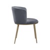 Meridian Furniture,Skylar Velvet Dining Chair, Set of 2 - 4 of 4