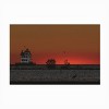 Trademark Fine Art - Kurt Shaffer Lake Erie's Lorain lighthouse at sunset Matted Framed Art - 3 of 4