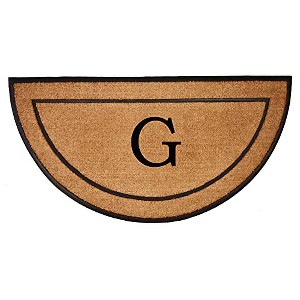 Calloway Mills 106573672G The General Monogram Doormat, 24" x 36", Letter G - 1 of 1