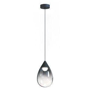 ET2 Lighting Dewdrop 1 - Light Pendant in  Black - 1 of 3