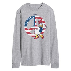 Men's - Disney - Americana Long Sleeve Graphic T-Shirt - 1 of 3