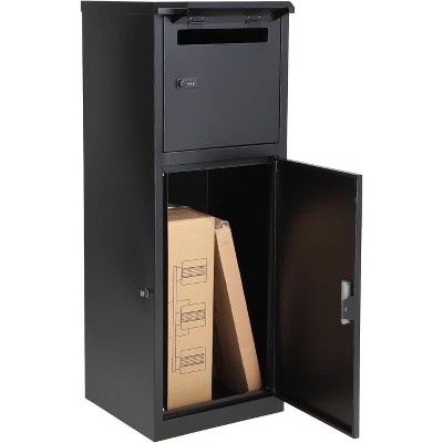 Acekool Anti-Theft Parcel Drop Box, Steel Mailbox with Combination Lock, Weatherproof Package Storage for Porch or Curbside