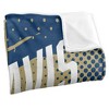 University Of California, Davis Fan Zone Silky Touch Super Soft Throw Blanket 50x60 - 3 of 4