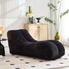 Lazy Bean Bag Sofa Chair Creative Chaise Lounge Cloud Sofa Couch Upholstered Accent Chair, Plump & Elastic, Human-body-curve-fitting-ModernLuxe - 2 of 4