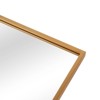 Wooakway 32"H Rectangle Bathroom Mirror with Pivoting Design Metal Frame for Vanity Living Room Bedroom Entryway Black - 4 of 4