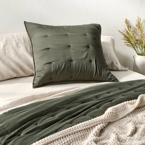 Rayon from Bamboo Quilt Pillow Sham - Casaluna™ - 1 of 3