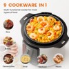 Gulches 9 in 1 Electric Pressure Cooker, Warmer & Sterilizer, Saute, Slow Cooker, Rice Cooker, Multi-Functional Smart Pot - 3 of 4