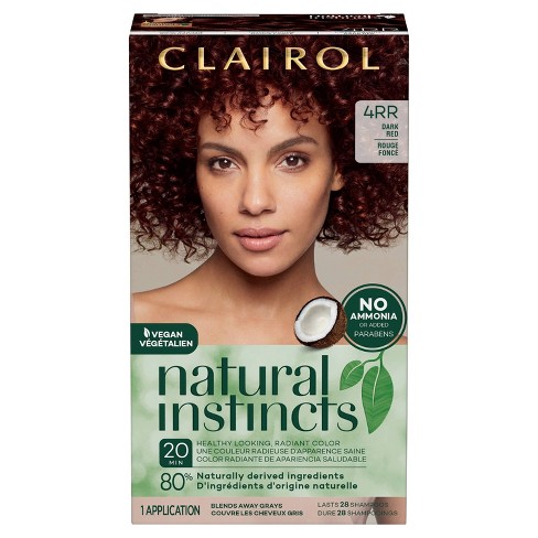 Instincts Demi-permanent Hair Color - 4rr Dark Red - Kit : Target