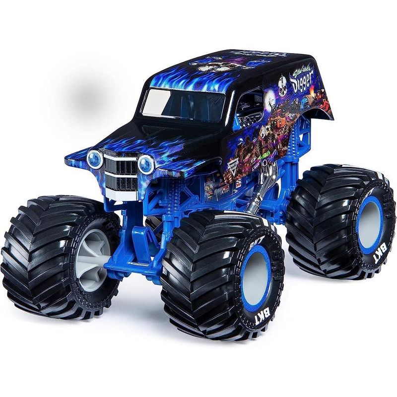Monster Jam, Official Son-uva Digger Monster Truck, Die-Cast Vehicle, 2 of 4