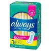 Always Ultra Thin Pads Size 1 Regular Absorbency Unscented - 44ct - image 2 of 4