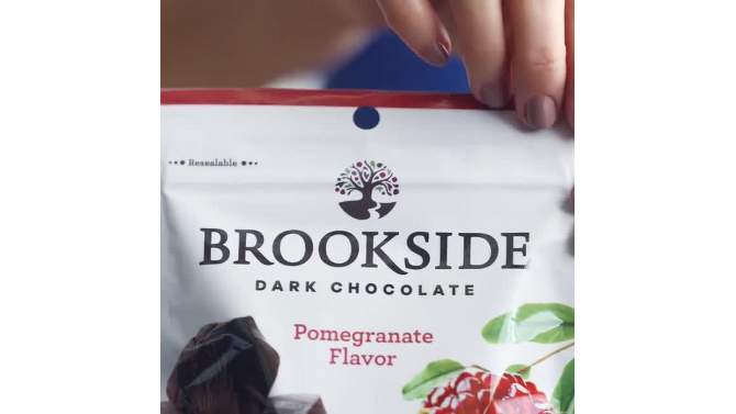 Brookside Pomegranate Dark Chocolate Candy - 7oz, 2 of 11, play video