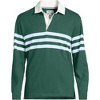 Lands' End Men's Long Sleeve Solid Rugby - 3 of 4