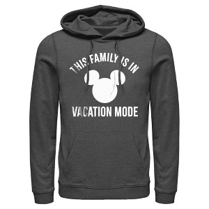 Men's Mickey & Friends This Family Is in Vacation Mode Pull Over Hoodie - 1 of 4