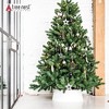Tree Nest Wicker Round Plastic Christmas Tree Collar, Medium, 21in - 4 of 4