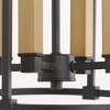 Quorum Lighting Olympus 4 - Light Chandelier in  Textured Black - 2 of 2