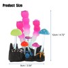 Unique Bargains Soft Silicone Glowing Aquarium Mushroom Coral Rose Red 3.54"x4.72" - 4 of 4