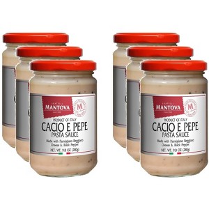 Mantova Pasta Sauce Cacio E Pepe - Case of 6 - 9.8 oz - 1 of 2