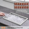 VEVOR Drop in Ice Chest, 20"L x 14"W x 12"H Stainless Steel Ice Cooler, Commercial Ice Bin with Cover, 40 qt Outdoor Kitchen Ice Bar - 3 of 4