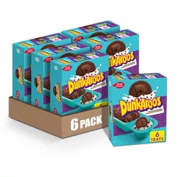 Dunkaroos Chocolate Cookies & Chocolate Chip Frosting - 6ct