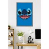 Trends International Disney Lilo and Stitch - Giant Face Smile Framed Wall Poster Prints - 2 of 4