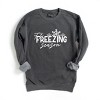 Simply Sage Market It's Freezing Season Garment Dyed Sweatshirt - 2 of 4
