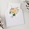 New York Central Folded Watercolor Cards with Envelopes - 5" x 7" - 140lb Cold Pressed, Bright White 100% Cotton - Archival Acid-Free Watercolor Paper - 2 of 4