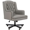 Nichols Office Chair - Granite/Black - Safavieh - 3 of 4