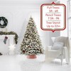 Casafield Water Hyacinth Christmas Tree Collar, Woven Tree Base Cover with Cord Cut Out - 2 of 4