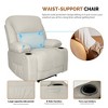 Electric Power Recliners with Massage and Heat Adjustable Armchair with Cup Stand, Ideal for Living Room, Office, Bedroom - 3 of 4