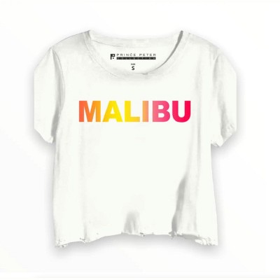 Women's Wo's Malibu Gradient Crop Tee - PRINCE PETER