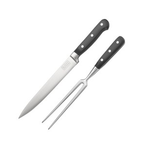 BLACK+DECKER 2 pc Stainless Steel Carving Set - 1 of 1