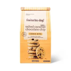 Salted Caramel Chocolate Chip Cookie Bites - 7oz - Favorite Day™