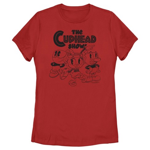 The Cuphead Show! Ms. Chalice T-Shirt - BLUE