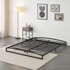 Homhougo 6 Inch Metal Platform Queen Size Bed Frame Low Profile with Sturdy Steel Slats Support Black - 4 of 4