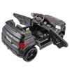 Sevobal Toy Vehicles Kid Ride on Police Car with Parental Remote Control, Music, Spring Suspension, Black, 43.3"*26.8"*20.5" - 2 of 4