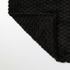 Kate Aurora Leylani Ultra Soft & Plush Luxurious Accent Throw Blanket - 50 in. W x 60 in. L - Black - 4 of 4