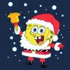 Men's SpongeBob SquarePants Christmas Santa Bell T-Shirt - 2 of 4