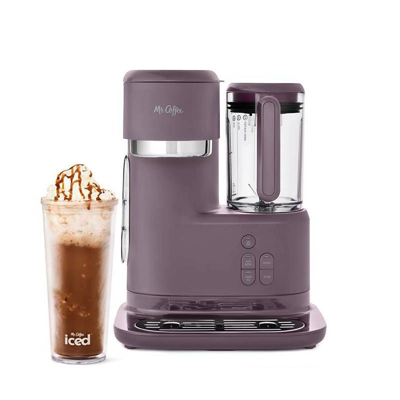 Mr. Coffee Frappe Single-Serve Iced and Hot Coffee Maker/Blender with 2 Reusable Tumblers and Coffee Filter, 5 of 10