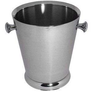 Sol Living Stainless Steel Double Wall Champagne Bucket Wine & Champagne Holder - 1 of 4