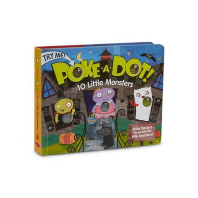 Poke-A-Dot: 10 Little Monsters - (Hardcover)