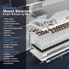 YUNZII IF99 Mechanical Gaming Keyboard with Smart LCD Display White, Cocoa Cream V2 - 2 of 3